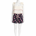 Bow-Strap Ruffle