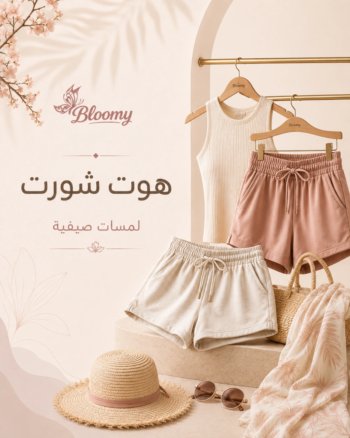 هوت شورت Bloomy
