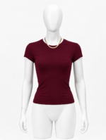 ⁦"Everyday Basic" — Short Sleeve Top⁩ - الصورة ⁦3⁩